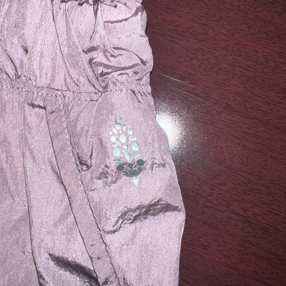 Free People Light Pink Athletic Shorts
